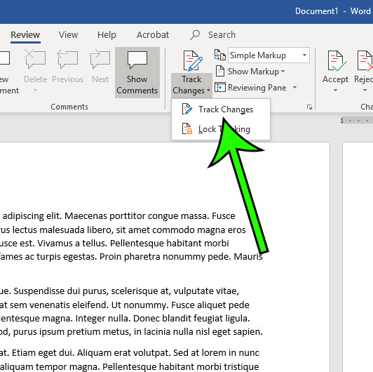 How To Enable Track Changes In Microsoft Word - WindowBrain